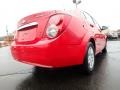 2012 Victory Red Chevrolet Sonic LT Sedan  photo #9