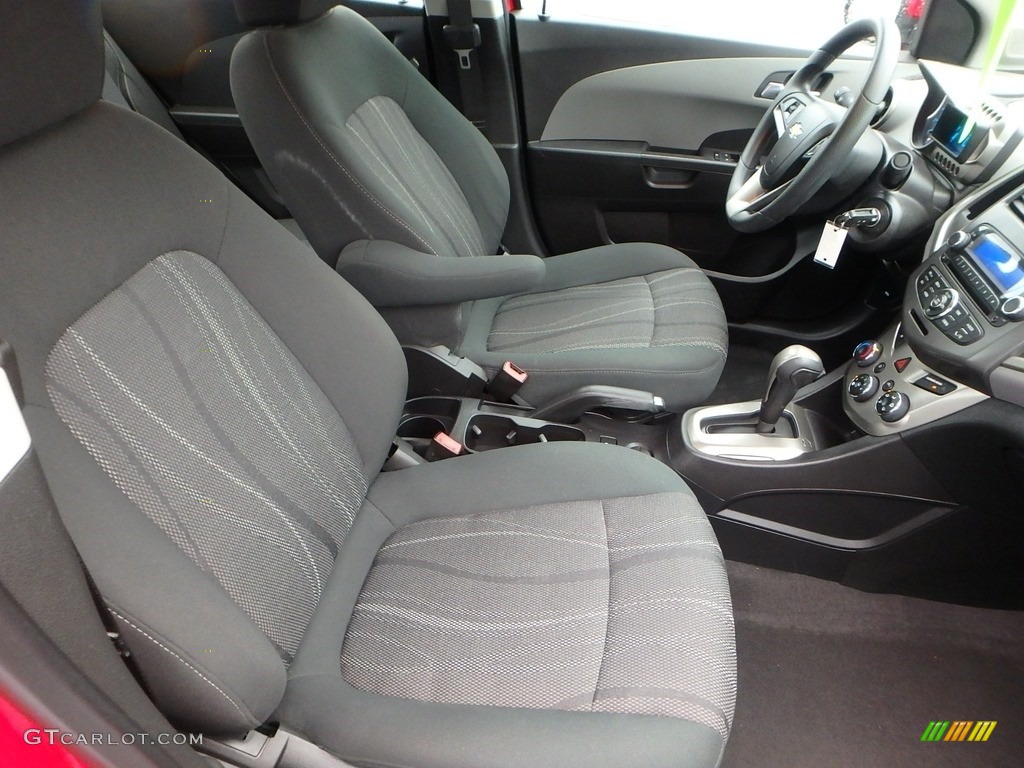 2012 Sonic LT Sedan - Victory Red / Jet Black/Dark Titanium photo #15