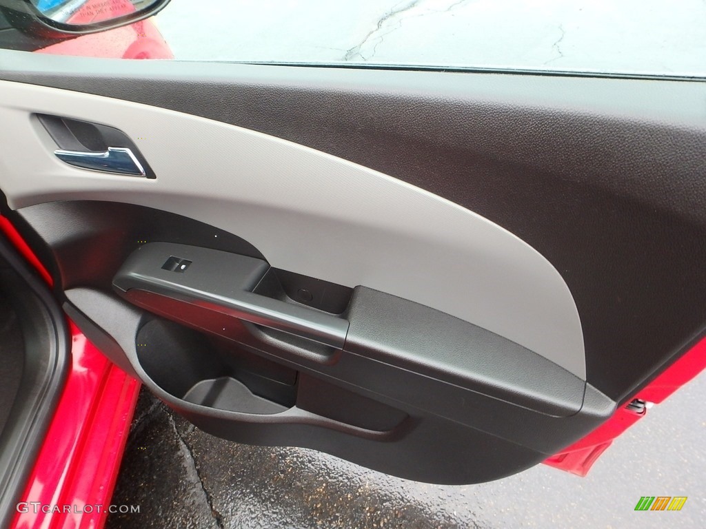 2012 Sonic LT Sedan - Victory Red / Jet Black/Dark Titanium photo #17