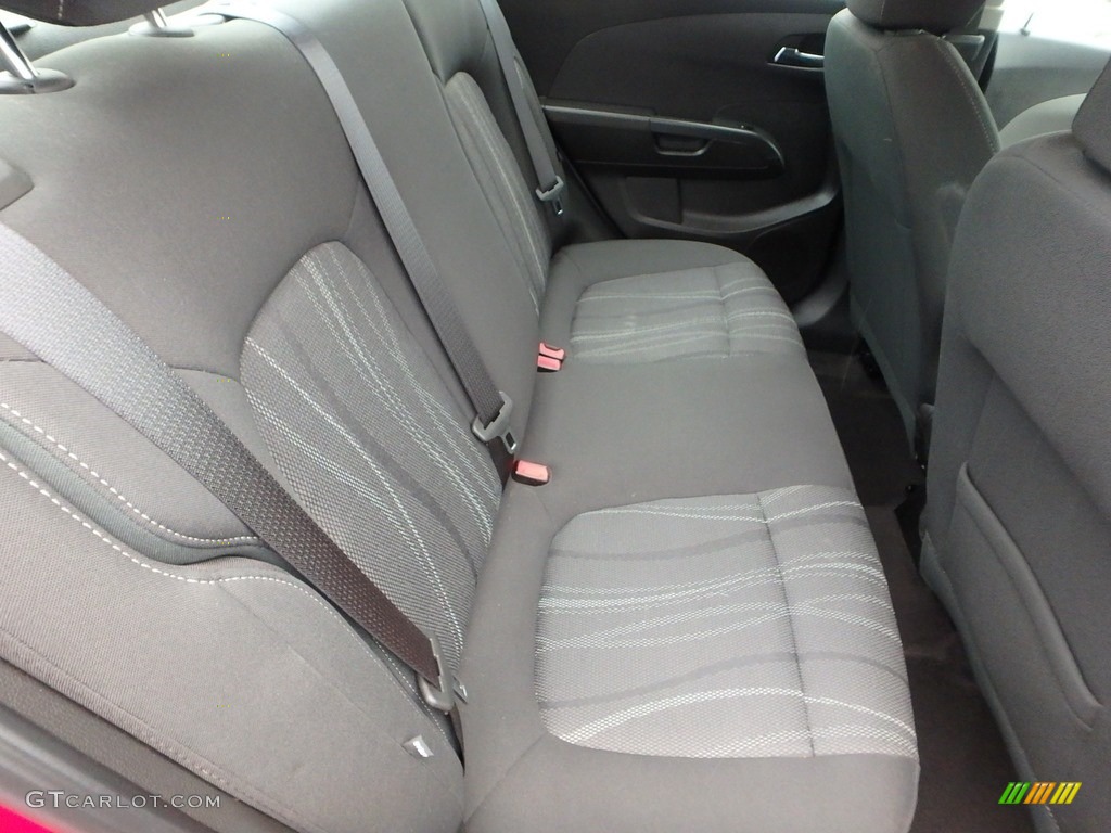 2012 Sonic LT Sedan - Victory Red / Jet Black/Dark Titanium photo #18