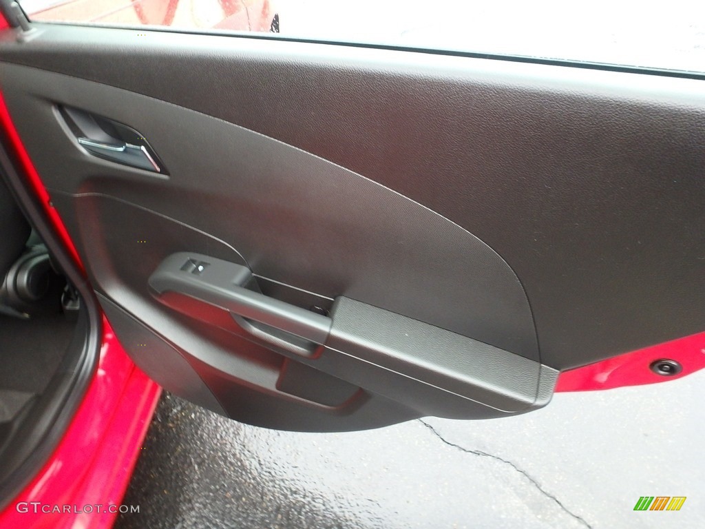 2012 Sonic LT Sedan - Victory Red / Jet Black/Dark Titanium photo #19