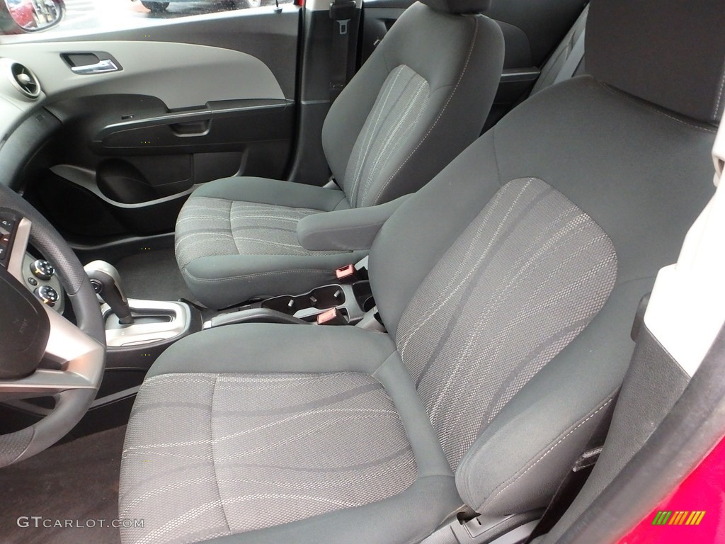 2012 Sonic LT Sedan - Victory Red / Jet Black/Dark Titanium photo #20