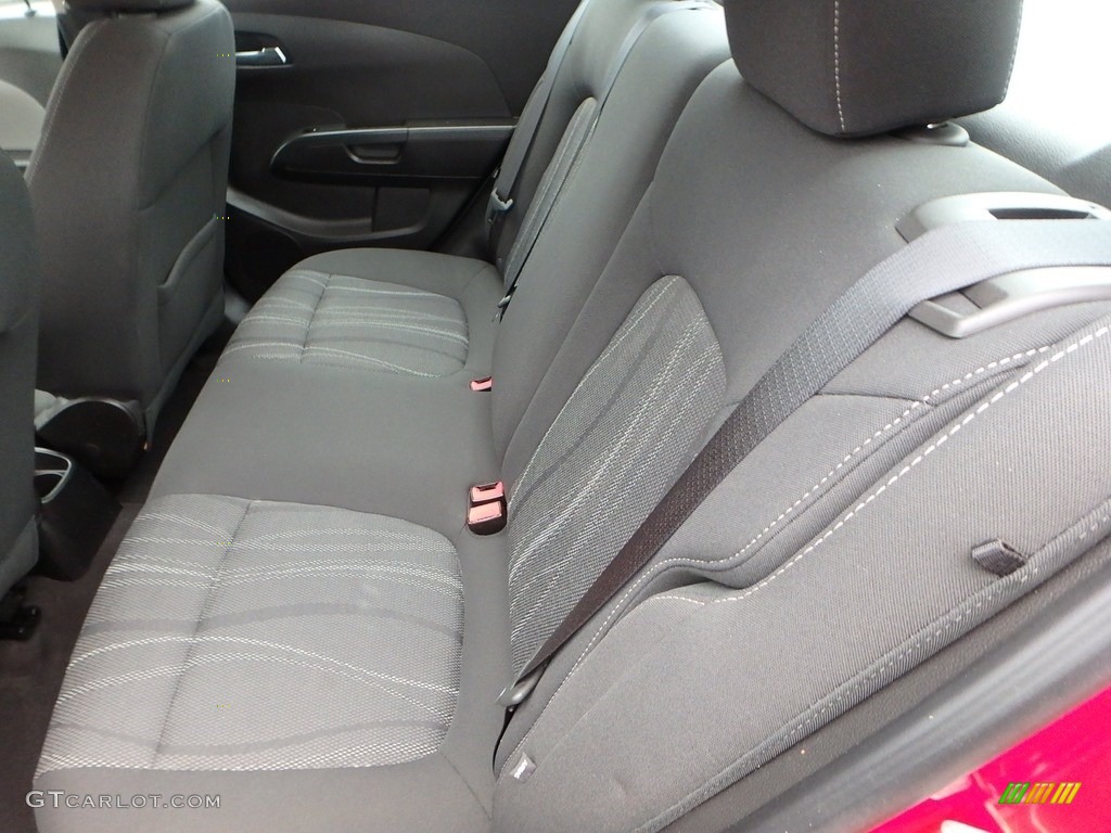 2012 Sonic LT Sedan - Victory Red / Jet Black/Dark Titanium photo #21