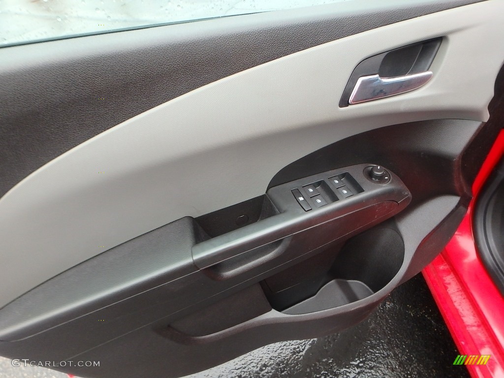 2012 Sonic LT Sedan - Victory Red / Jet Black/Dark Titanium photo #24