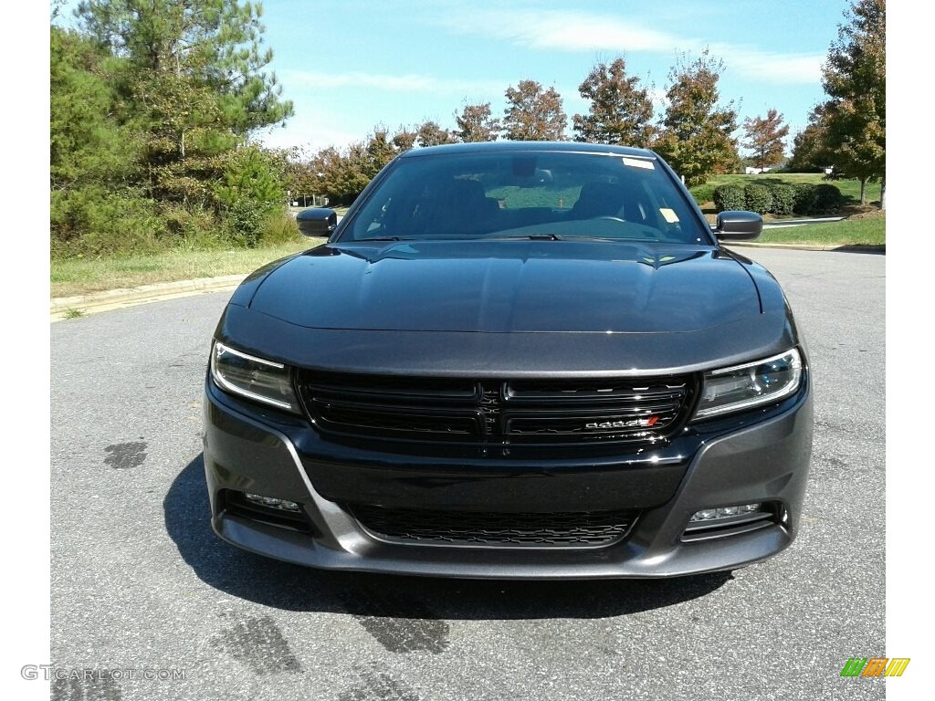 2016 Charger R/T - Granite Crystal Metallic / Black photo #3