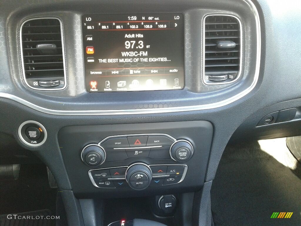 2016 Charger R/T - Granite Crystal Metallic / Black photo #20