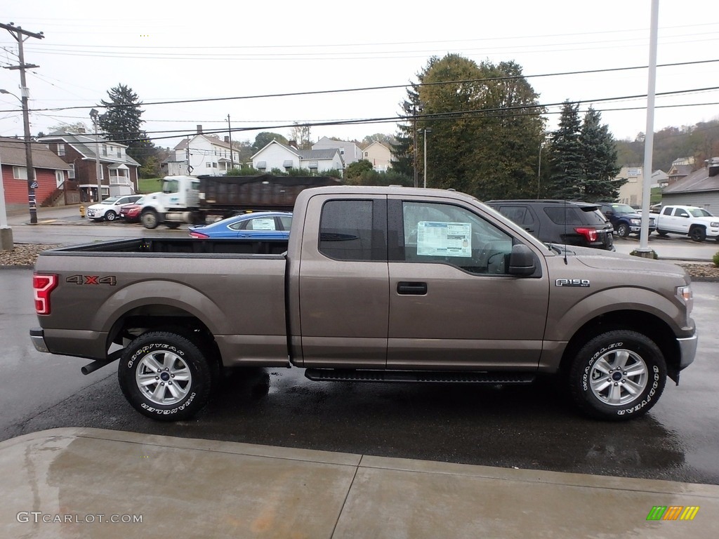 2018 F150 XLT SuperCab 4x4 - Stone Gray / Earth Gray photo #4