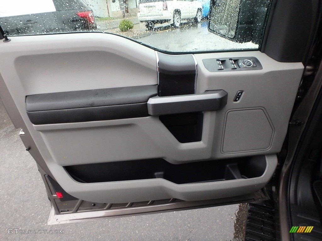 2018 F150 XLT SuperCab 4x4 - Stone Gray / Earth Gray photo #12