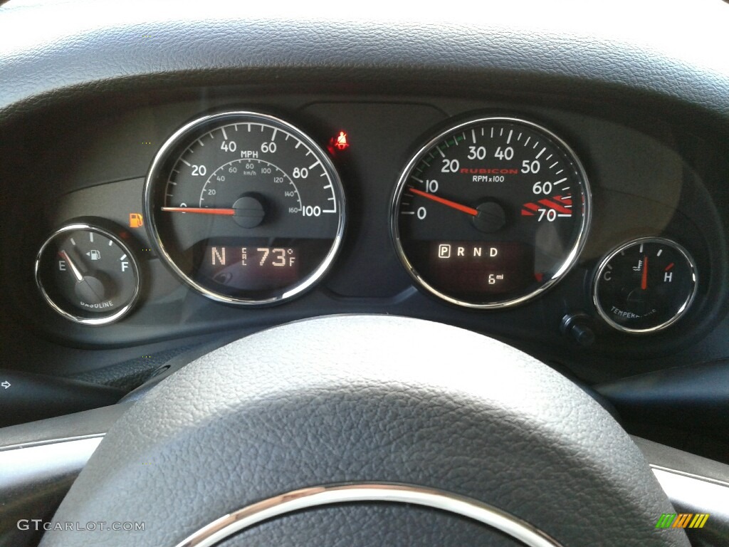 2018 Jeep Wrangler Unlimited Rubicon Recon 4x4 Gauges Photo #123641326