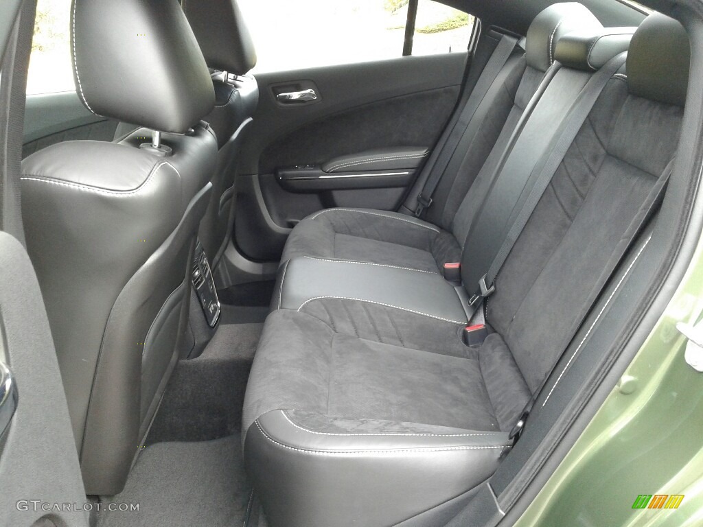 Black Interior 2018 Dodge Charger SRT Hellcat Photo #123642862