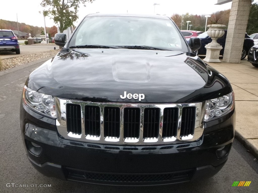 2012 Grand Cherokee Laredo 4x4 - Black Forest Green Pearl / Black photo #3