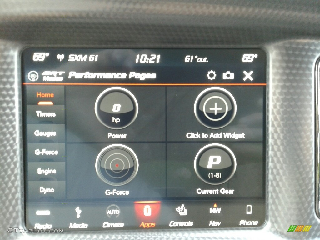 2018 Dodge Charger SRT Hellcat Controls Photo #123643423