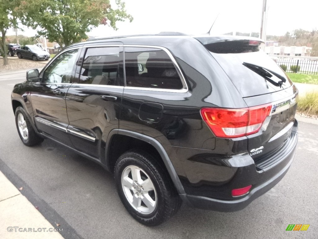 2012 Grand Cherokee Laredo 4x4 - Black Forest Green Pearl / Black photo #6