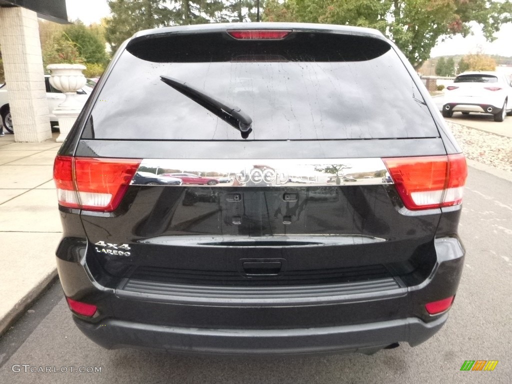 2012 Grand Cherokee Laredo 4x4 - Black Forest Green Pearl / Black photo #7