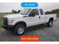 Oxford White - F250 Super Duty XL Super Cab 4x4 Photo No. 1