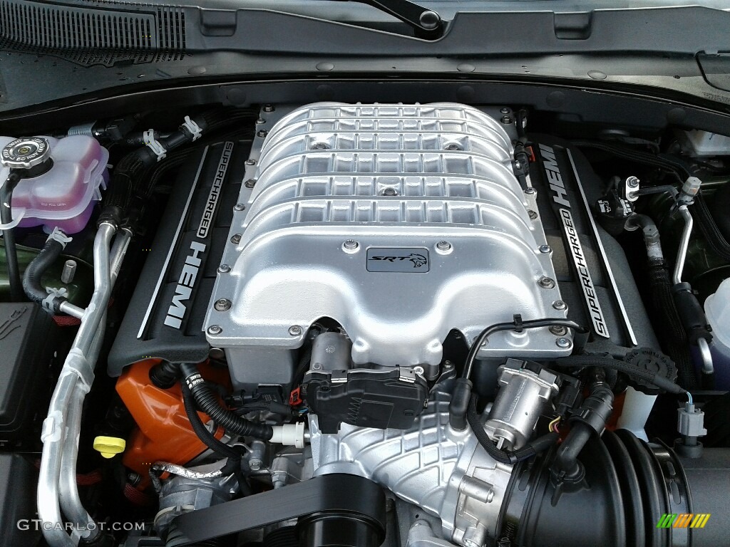 2018 Dodge Charger SRT Hellcat 6.2 Liter Supercharged HEMI OHV 16-Valve VVT V8 Engine Photo #123643807