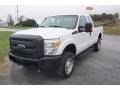 Oxford White - F250 Super Duty XL Super Cab 4x4 Photo No. 28