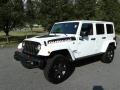 2018 Bright White Jeep Wrangler Unlimited Rubicon Recon 4x4  photo #3