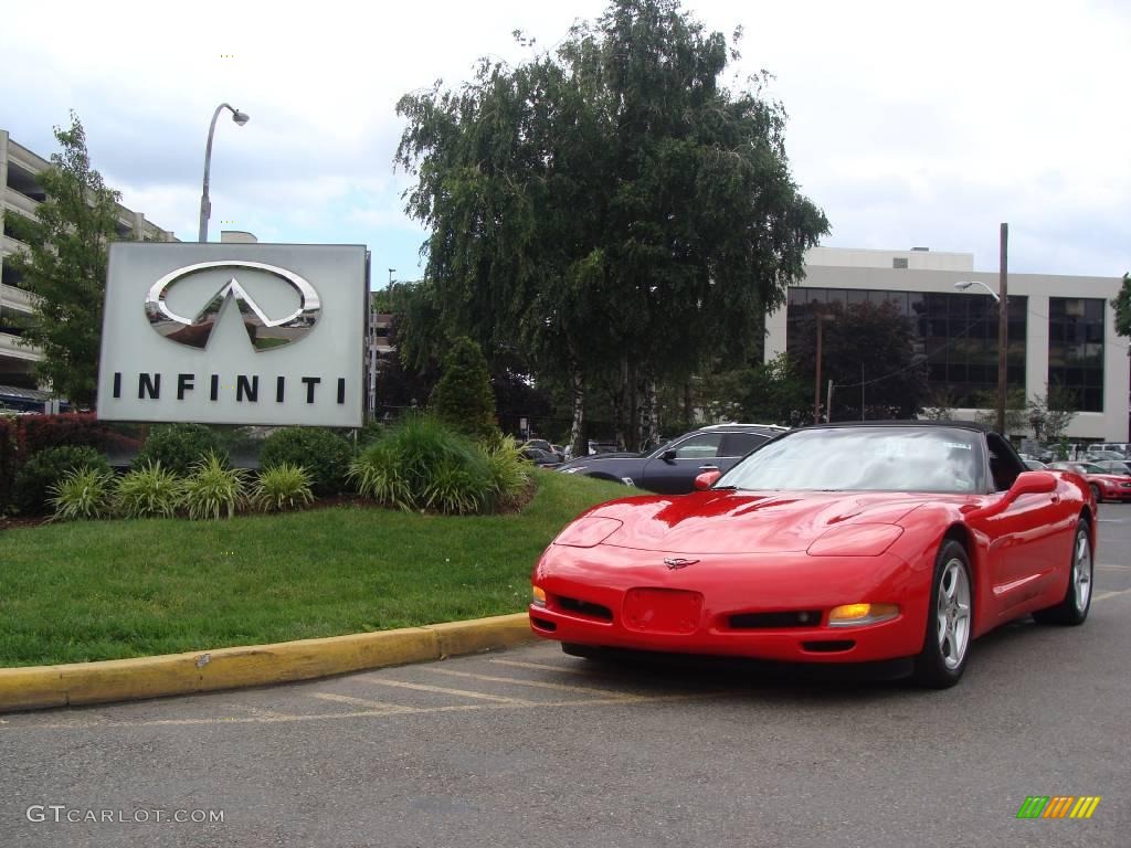 2000 Corvette Convertible - Torch Red / Black photo #1