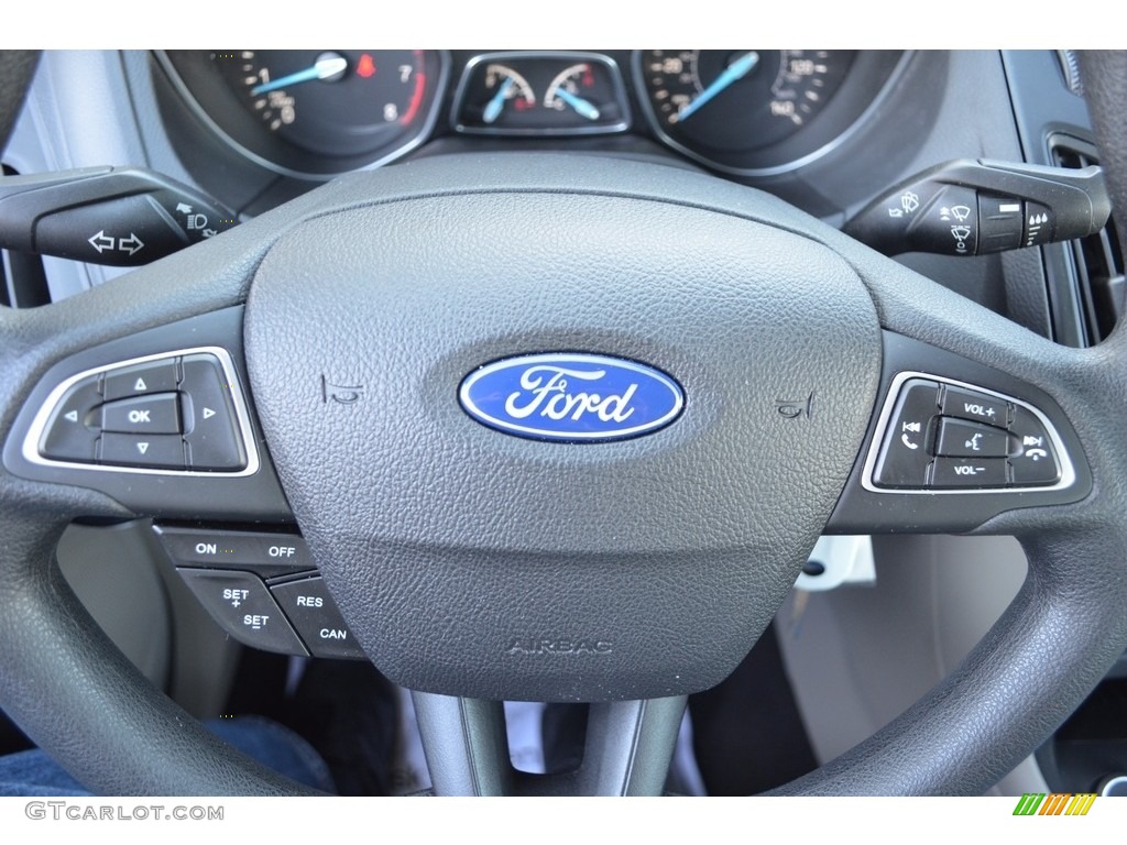 2015 Focus SE Sedan - Tuxedo Black Metallic / Medium Light Stone photo #21