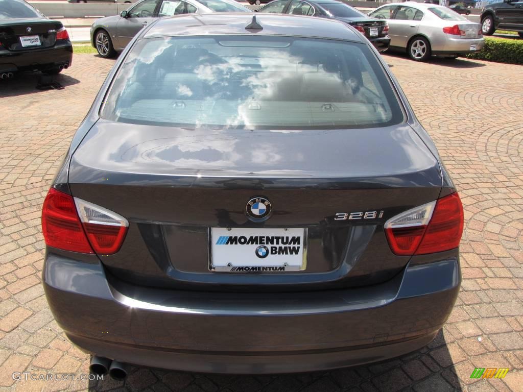 2008 3 Series 328i Sedan - Sparkling Graphite Metallic / Black photo #12