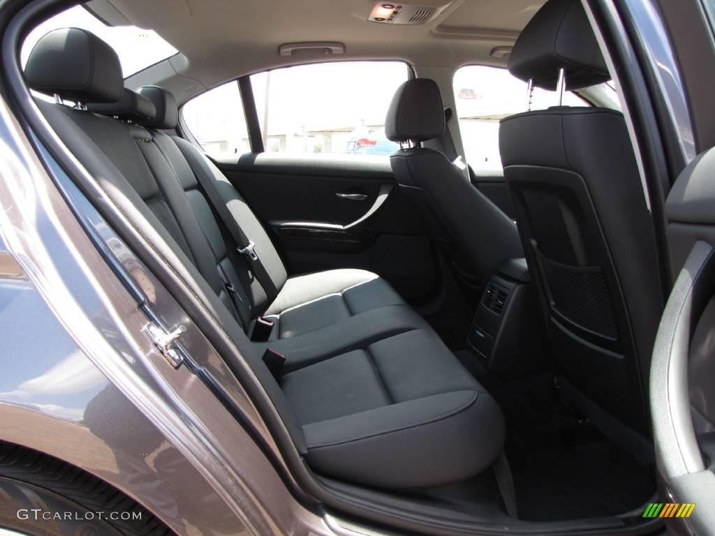 2008 3 Series 328i Sedan - Sparkling Graphite Metallic / Black photo #19