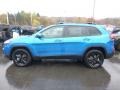 2018 Hydro Blue Pearl Jeep Cherokee Limited 4x4  photo #2