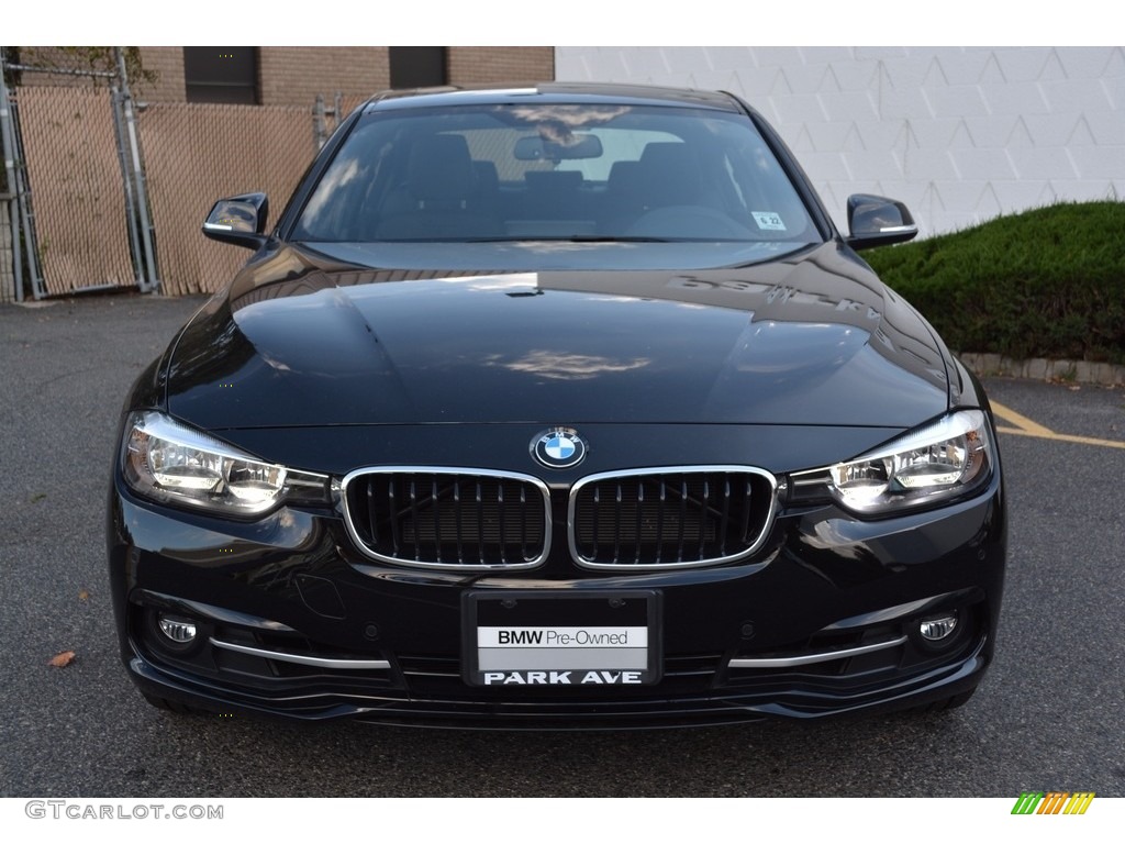2017 3 Series 330i xDrive Sedan - Jet Black / Black photo #7