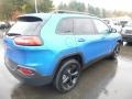 2018 Hydro Blue Pearl Jeep Cherokee Limited 4x4  photo #5