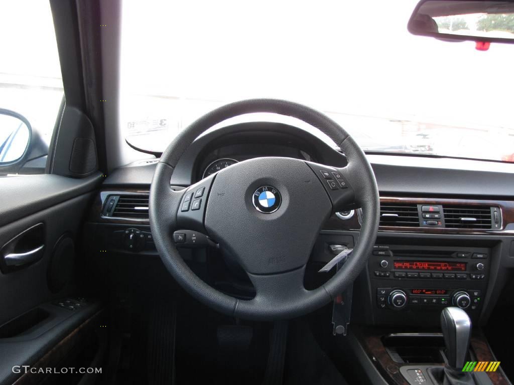 2008 3 Series 328i Sedan - Sparkling Graphite Metallic / Black photo #27