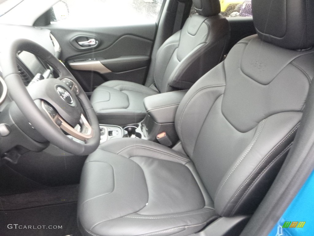 2018 Jeep Cherokee Limited 4x4 Front Seat Photo #123649876