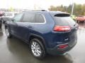 2018 Patriot Blue Pearl Jeep Cherokee Limited 4x4  photo #3