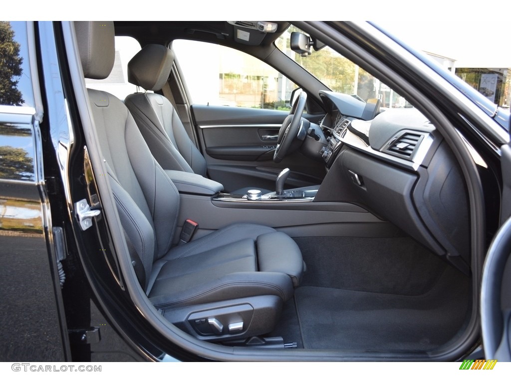 2017 3 Series 330i xDrive Sedan - Jet Black / Black photo #28
