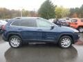 2018 Patriot Blue Pearl Jeep Cherokee Limited 4x4  photo #6