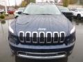 2018 Patriot Blue Pearl Jeep Cherokee Limited 4x4  photo #8