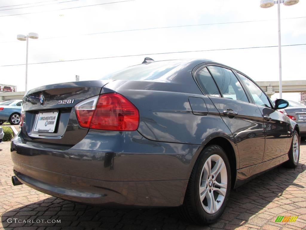 2008 3 Series 328i Sedan - Sparkling Graphite Metallic / Black photo #37