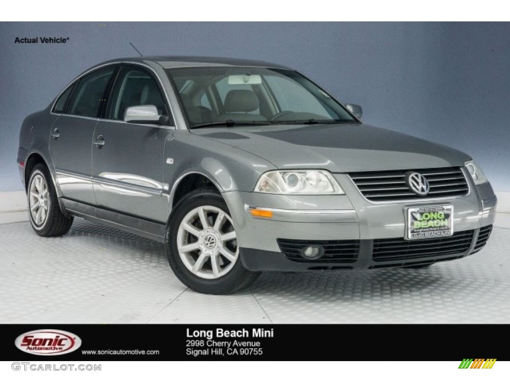 2004 Passat GLS Sedan - Stonehenge Grey Metallic / Grey photo #1