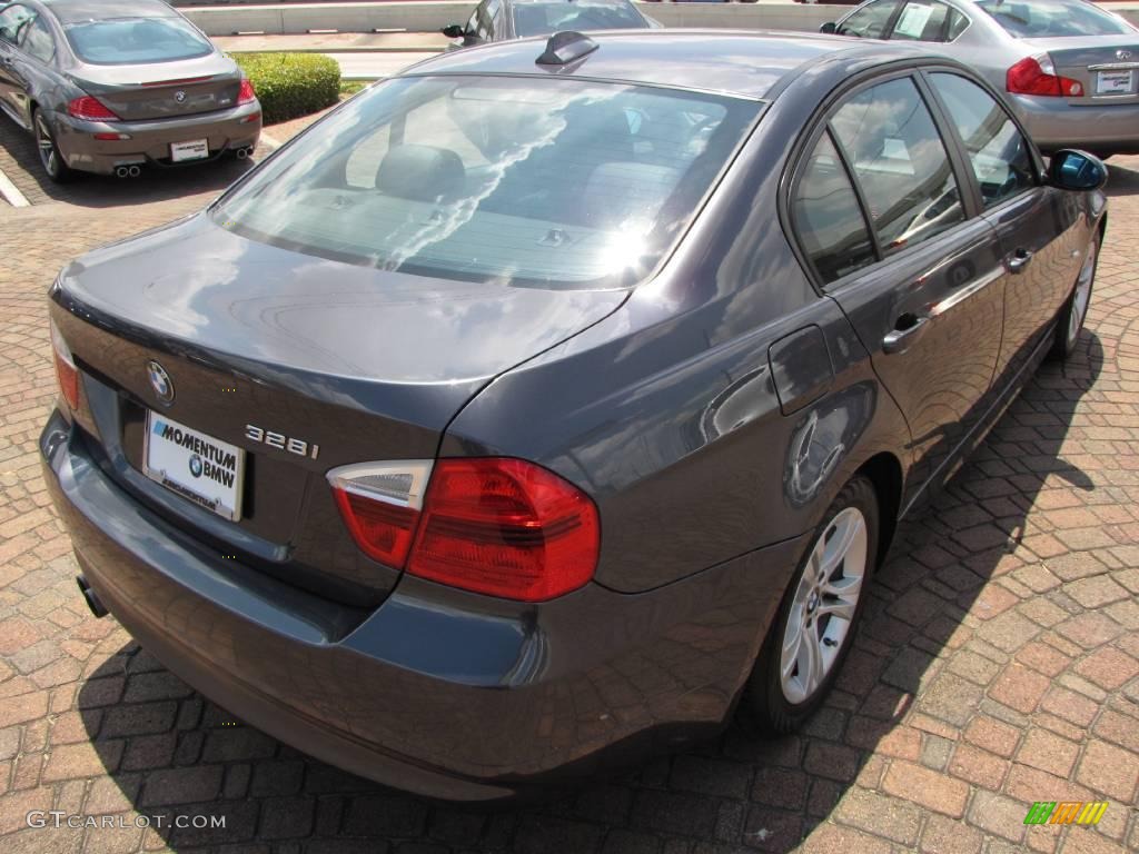 2008 3 Series 328i Sedan - Sparkling Graphite Metallic / Black photo #45