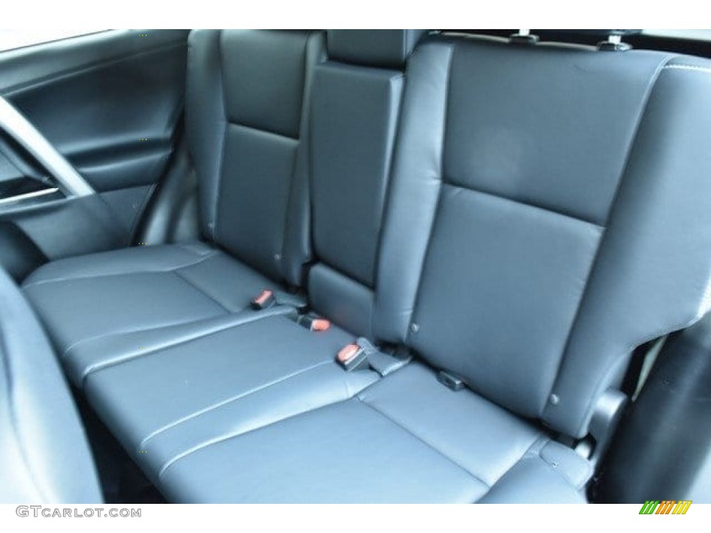 2018 RAV4 Limited AWD - Black Current Metallic / Black photo #7