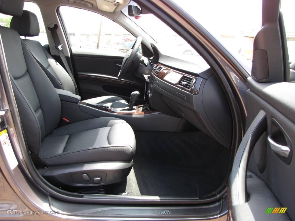 2008 3 Series 328i Sedan - Sparkling Graphite Metallic / Black photo #50