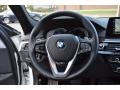 Black 2018 BMW 5 Series 530e iPerfomance xDrive Sedan Steering Wheel