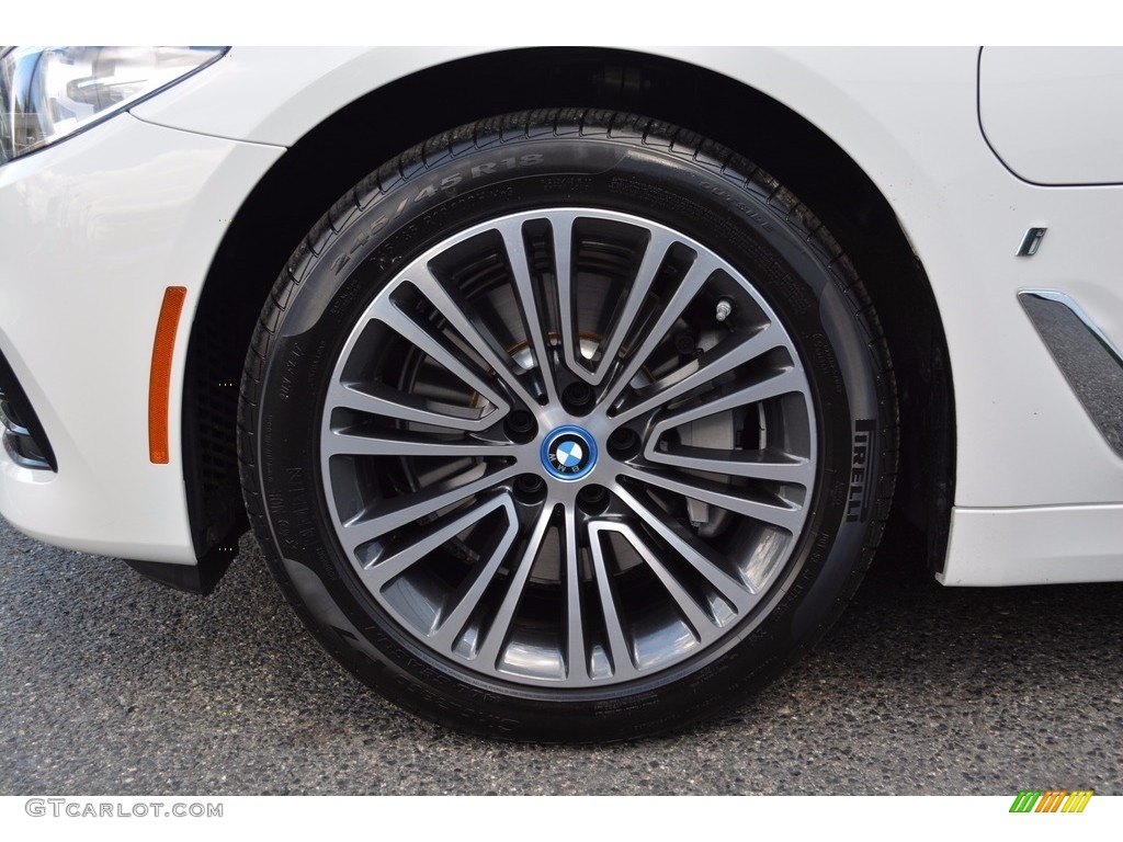 2018 5 Series 530e iPerfomance xDrive Sedan - Alpine White / Black photo #32