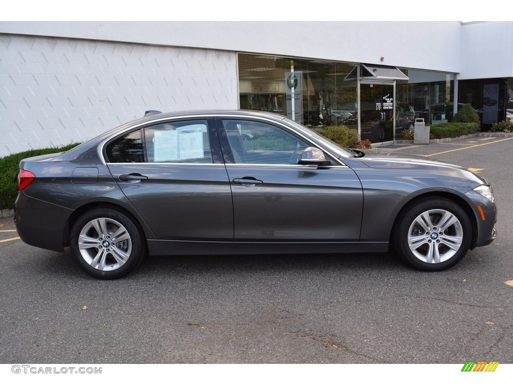 2017 3 Series 330i xDrive Sedan - Mineral Grey Metallic / Black photo #2