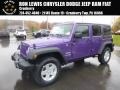 2018 Xtreme Purple Pearl Jeep Wrangler Unlimited Sport 4x4 #123616214