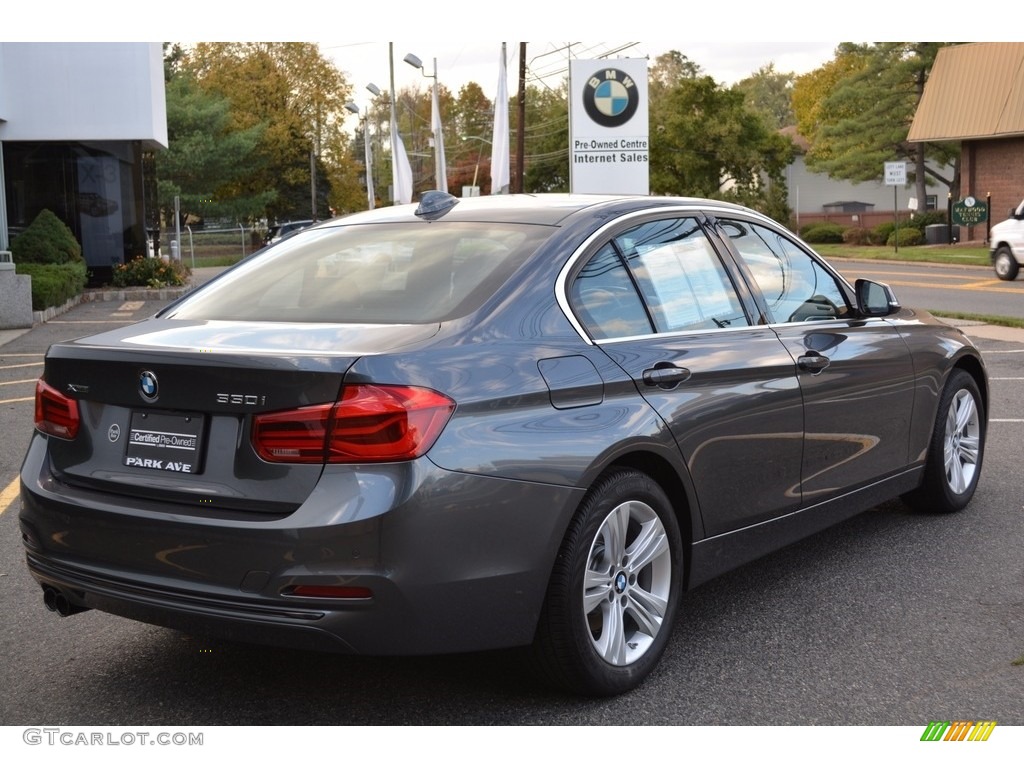 2017 3 Series 330i xDrive Sedan - Mineral Grey Metallic / Black photo #3