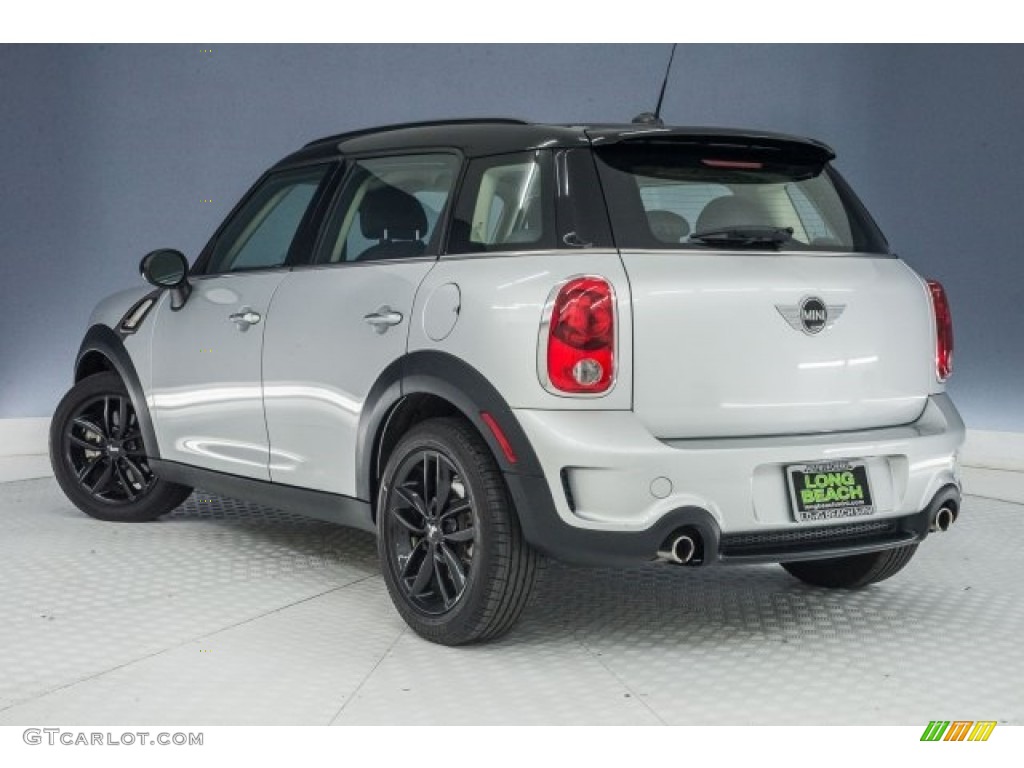 2015 Countryman Cooper S - Crystal Silver Metallic / Carbon Black photo #10