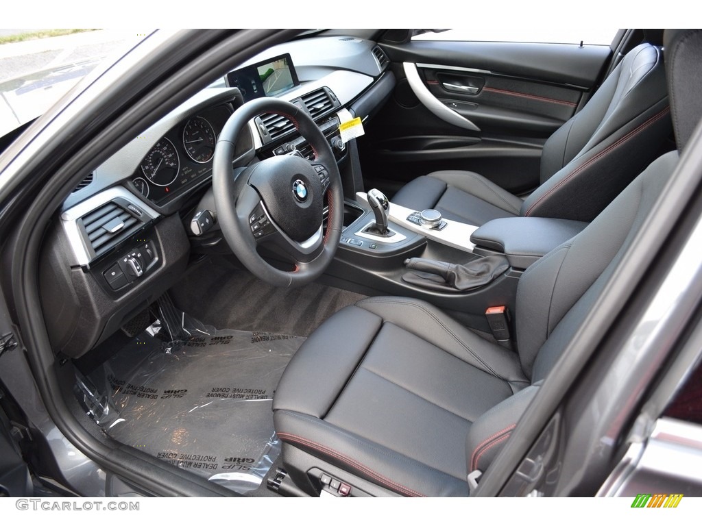 2017 3 Series 330i xDrive Sedan - Mineral Grey Metallic / Black photo #10