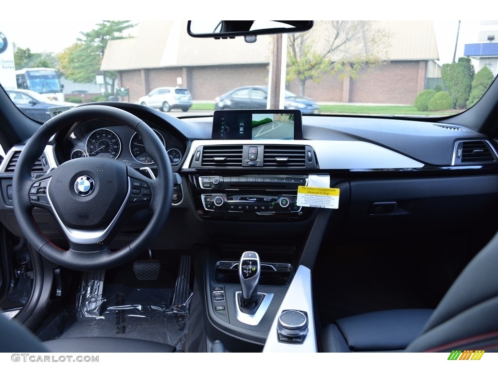 2017 3 Series 330i xDrive Sedan - Mineral Grey Metallic / Black photo #15