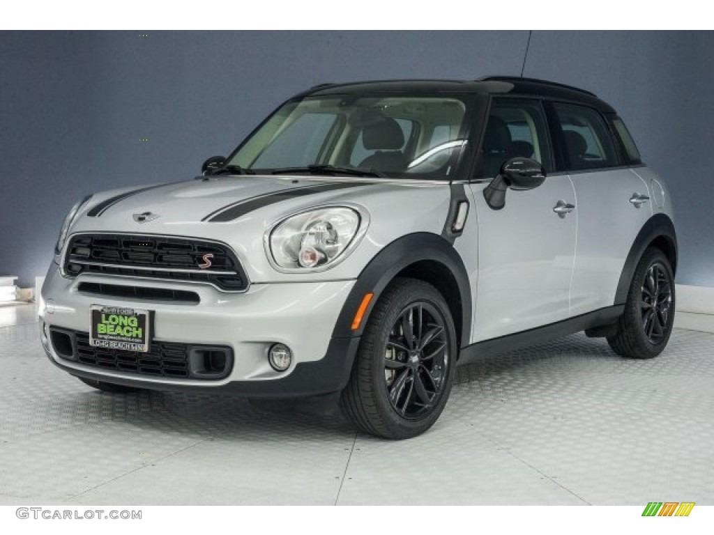 2015 Countryman Cooper S - Crystal Silver Metallic / Carbon Black photo #31