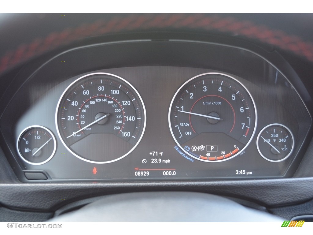2017 3 Series 330i xDrive Sedan - Mineral Grey Metallic / Black photo #21